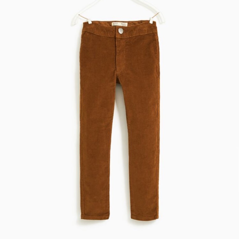 Zara Girls Corduroy Jeggings